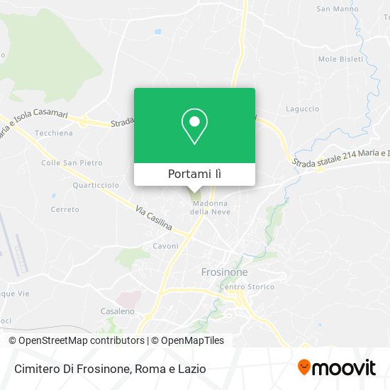 Mappa Cimitero Di Frosinone