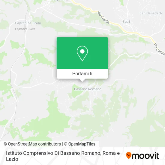 Mappa Istituto Comprensivo Di Bassano Romano