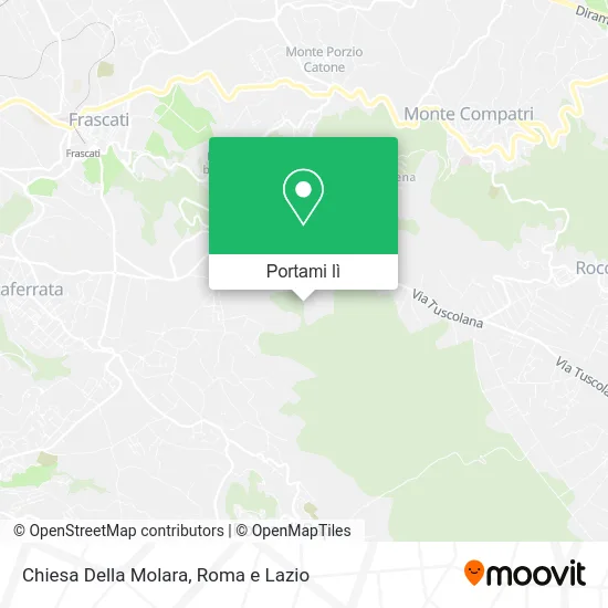 Mappa Chiesa Della Molara