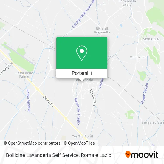 Mappa Bollicine Lavanderia Self Service