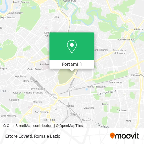 Mappa Ettore Lovetti
