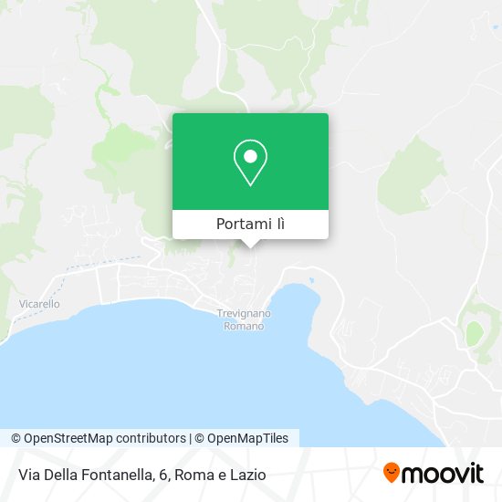 Mappa Via Della Fontanella, 6