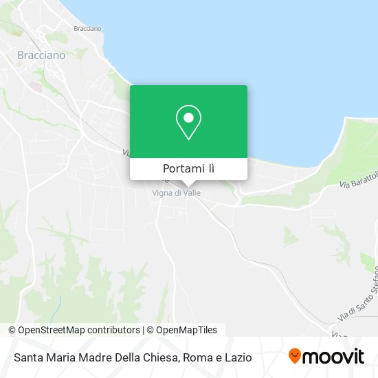 Mappa Santa Maria Madre Della Chiesa