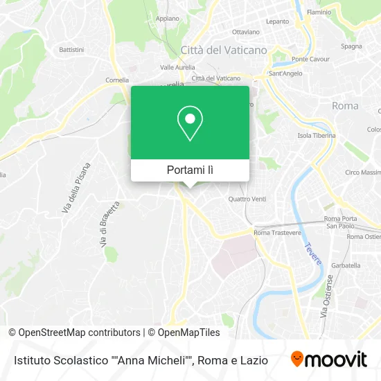 Mappa Istituto Scolastico ""Anna Micheli""