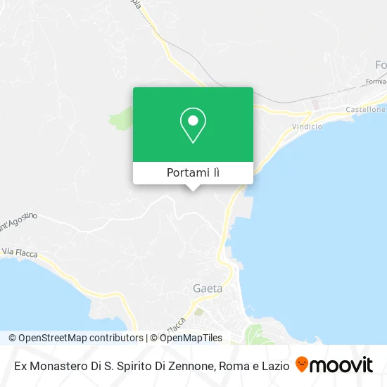 Mappa Ex Monastero Di S. Spirito Di Zennone