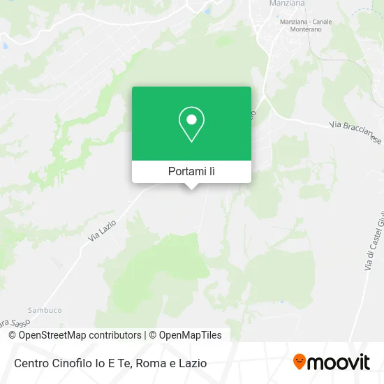 Mappa Centro Cinofilo Io E Te