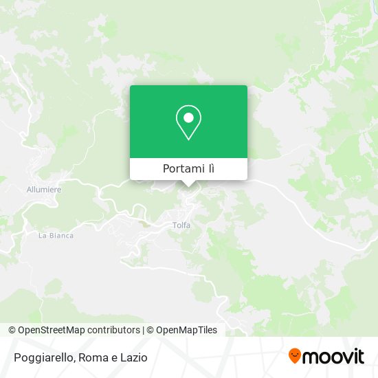 Mappa Poggiarello