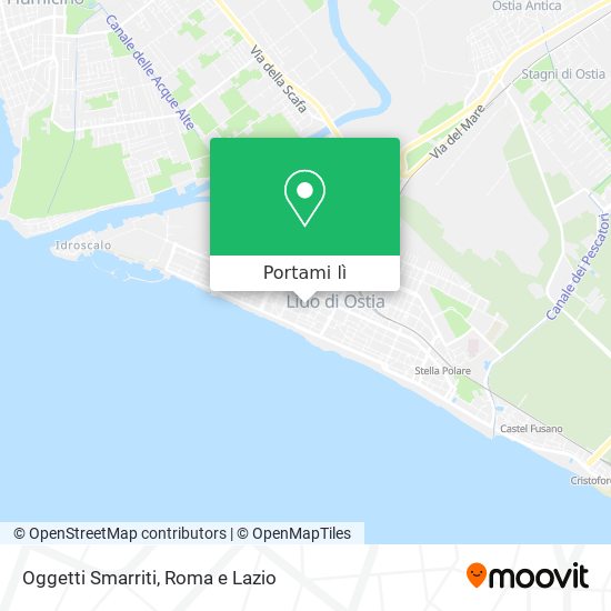 Mappa Oggetti Smarriti