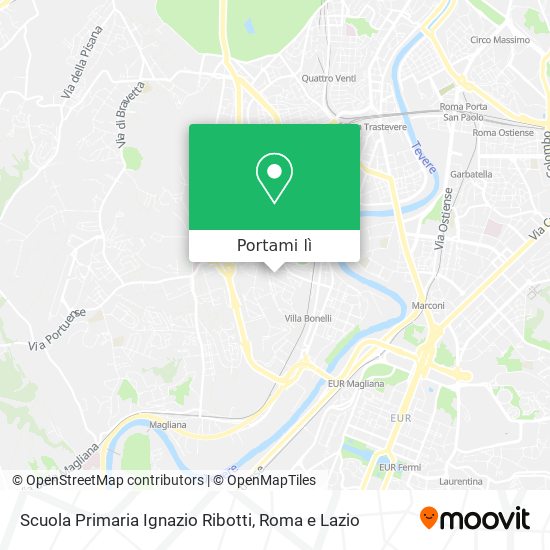 Mappa Scuola Primaria Ignazio Ribotti