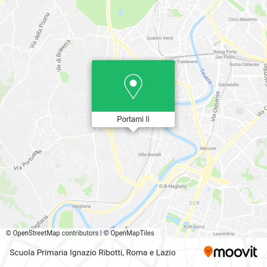 Mappa Scuola Primaria Ignazio Ribotti