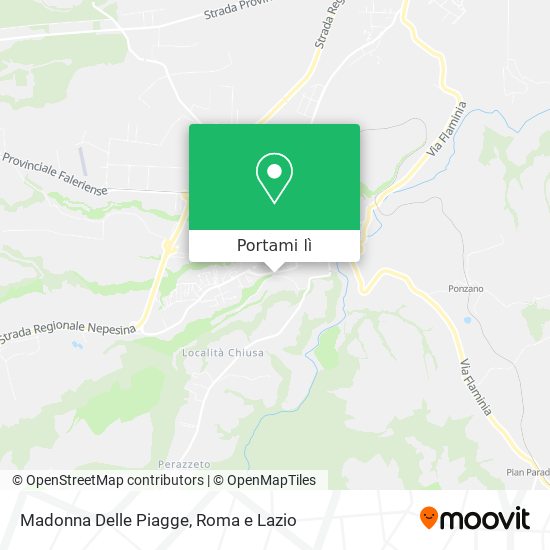 Mappa Madonna Delle Piagge