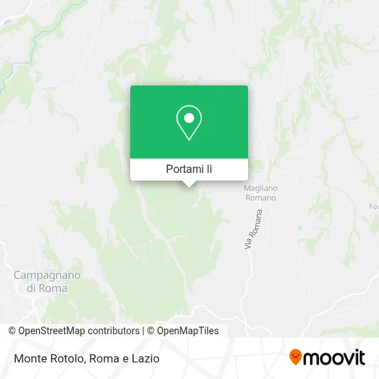Mappa Monte Rotolo