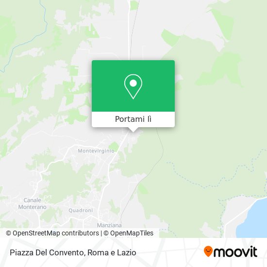 Mappa Piazza Del Convento