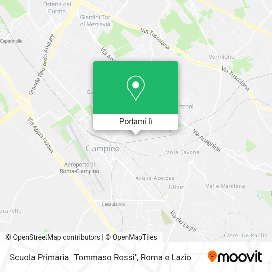 Mappa Scuola Primaria "Tommaso Rossi"