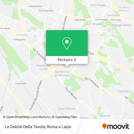 Mappa Le Delizie Della Tavola