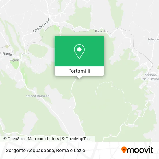 Mappa Sorgente Acquaspasa