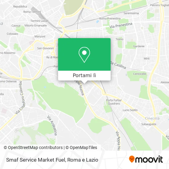 Mappa Smaf Service Market Fuel