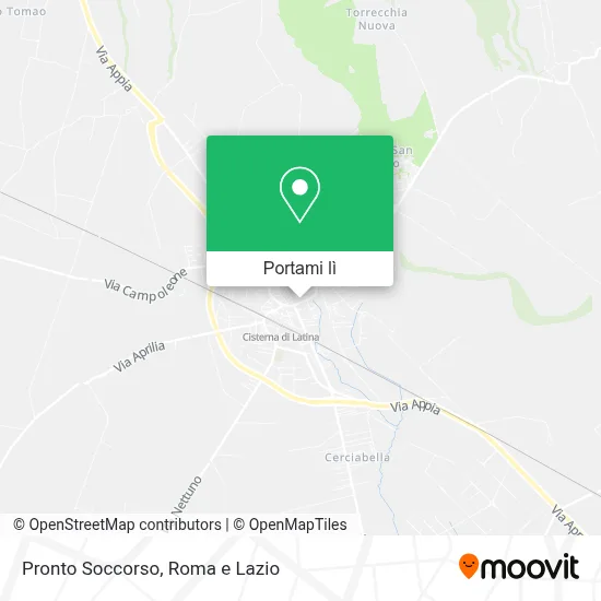 Mappa Pronto Soccorso