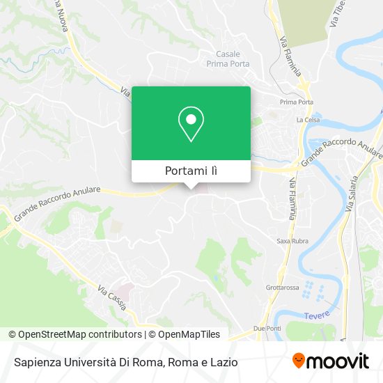 Mappa Sapienza Università Di Roma