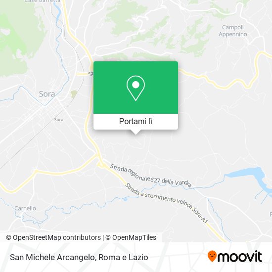 Mappa San Michele Arcangelo