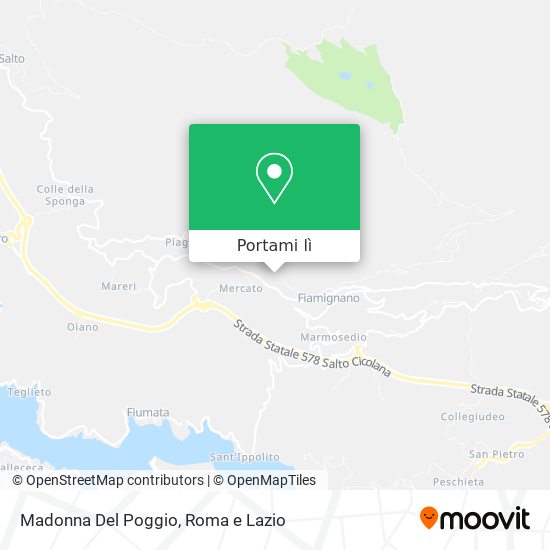 Mappa Madonna Del Poggio