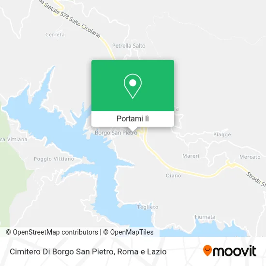 Mappa Cimitero Di Borgo San Pietro