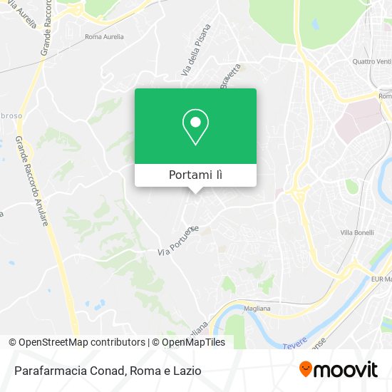 Mappa Parafarmacia Conad