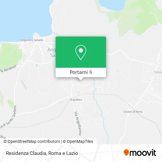 Mappa Residenza Claudia