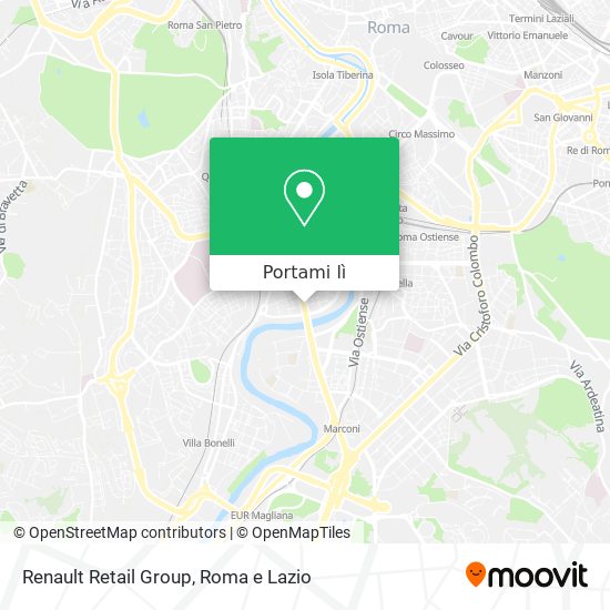 Mappa Renault Retail Group