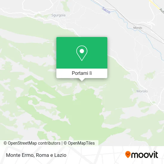 Mappa Monte Ermo