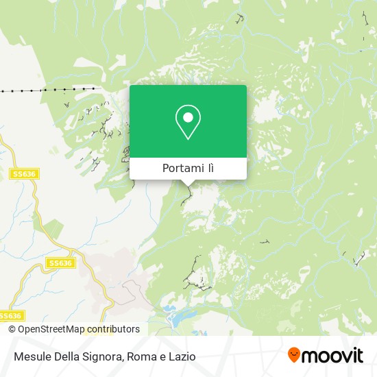 Mappa Mesule Della Signora