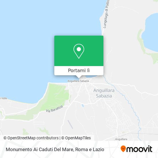 Mappa Monumento Ai Caduti Del Mare