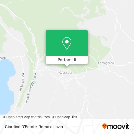 Mappa Giardino D'Estate