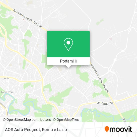 Mappa AQS Auto Peugeot