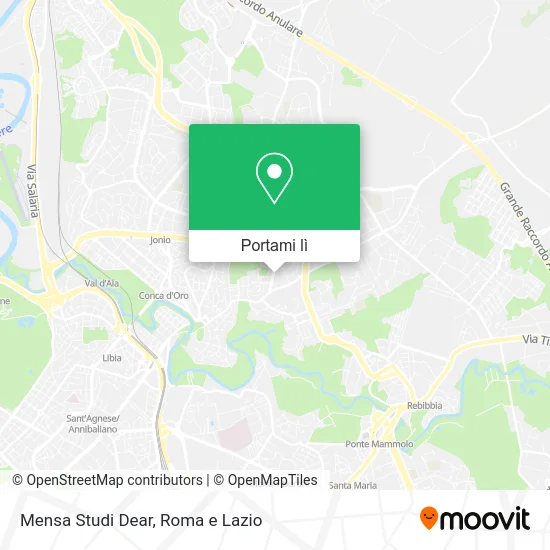 Mappa Mensa Studi Dear