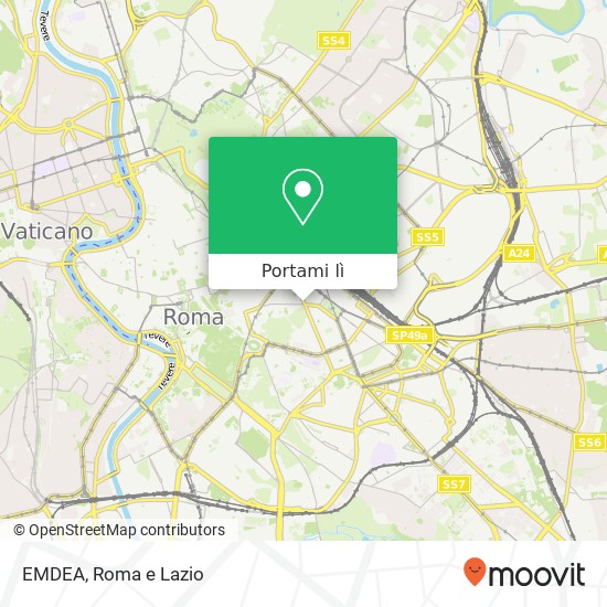 Mappa EMDEA