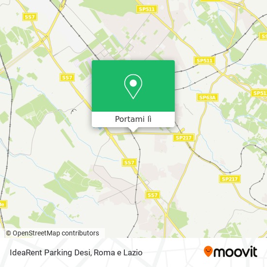 Mappa IdeaRent Parking Desi
