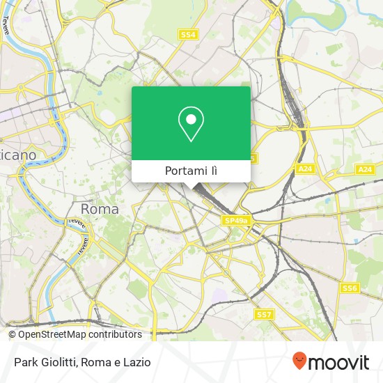 Mappa Park Giolitti