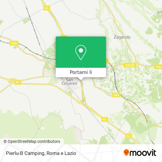 Mappa Pierlu-B Camping