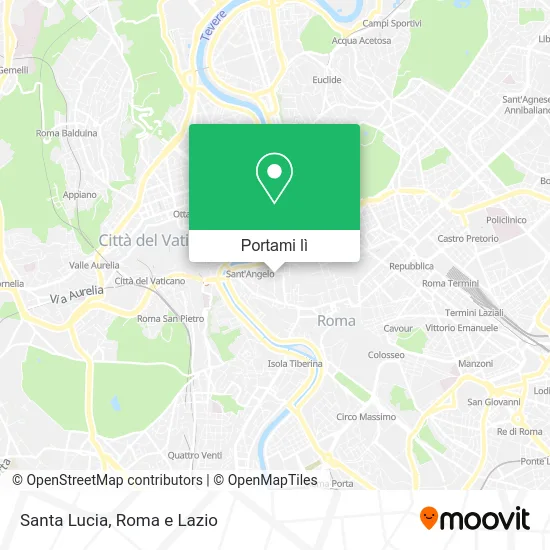 Mappa Santa Lucia