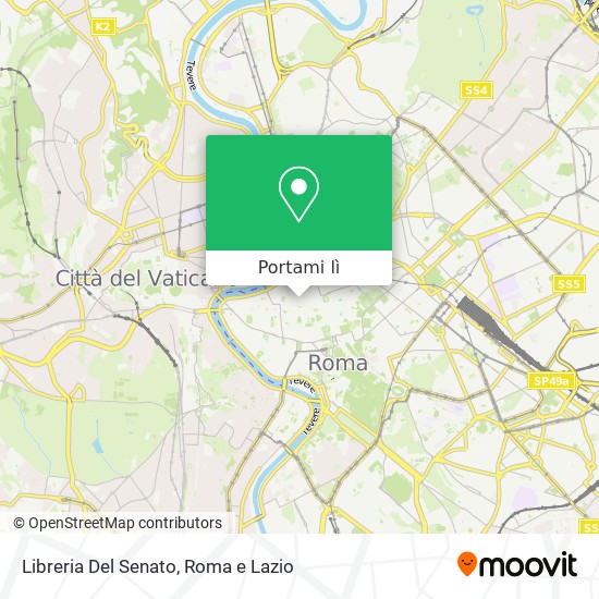 Mappa Libreria Del Senato