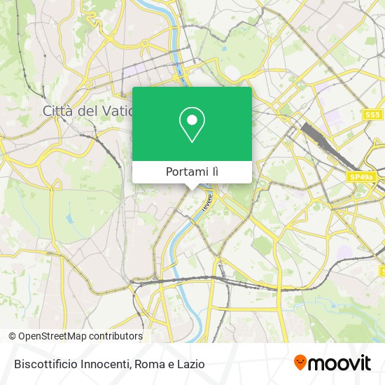 Mappa Biscottificio Innocenti