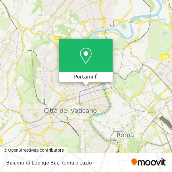 Mappa Baiamonti Lounge Bar