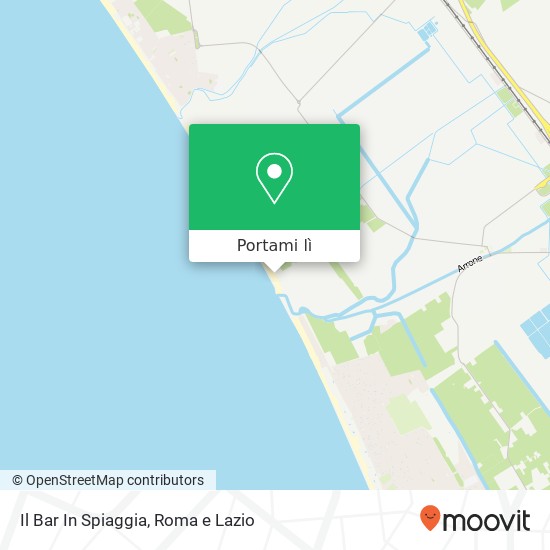Mappa Il Bar In Spiaggia
