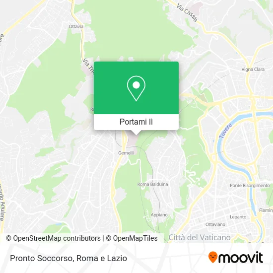 Mappa Pronto Soccorso