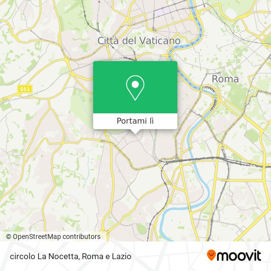 Mappa circolo La Nocetta