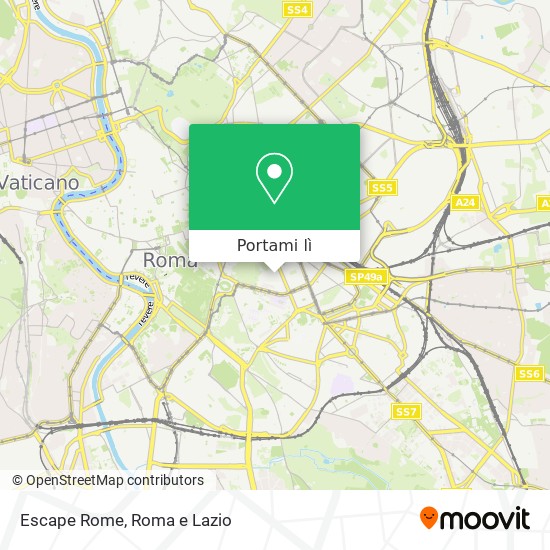 Mappa Escape Rome