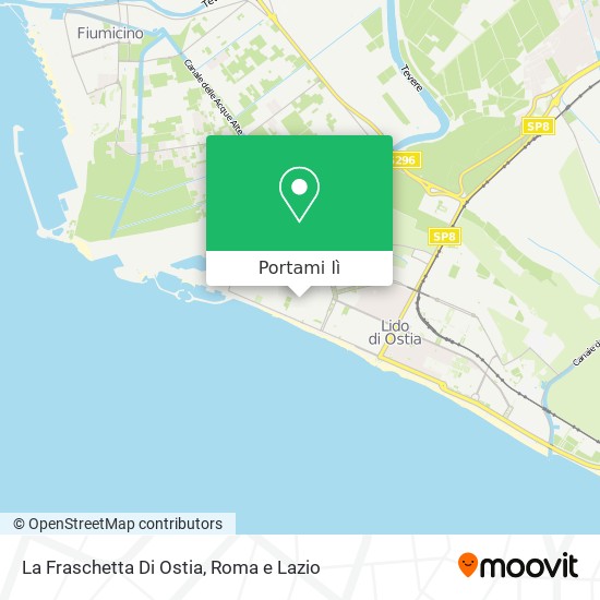 Mappa La Fraschetta Di Ostia