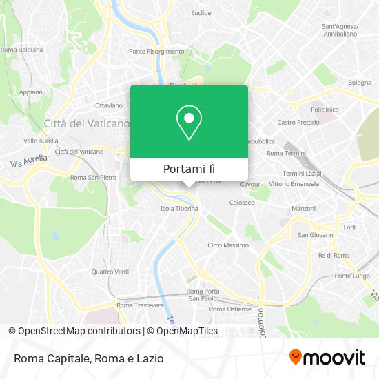 Mappa Roma Capitale