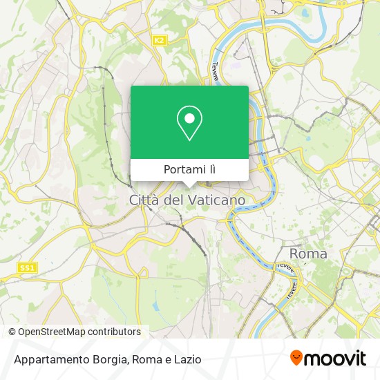 Mappa Appartamento Borgia